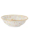Confetti Large Salad Bowl with Crackled Rim