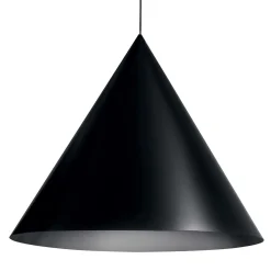 Cono Pendant Lamp Black By Carlo Guglielmi