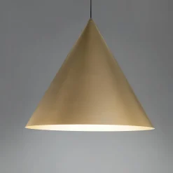 Cono Pendant Lamp Gold by Carlo Guglielmi