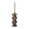 Constantin Walnut Candle Holder by Agustina Bottoni