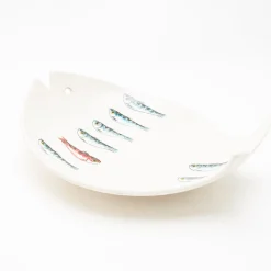 Controcorrente Fish-shaped Ceramic Serving Plate