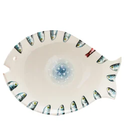 Controcorrente Fish-Shaped Ceramic Serving Plate #3