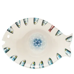 Controcorrente Fish-Shaped Ceramic Serving Plate #4