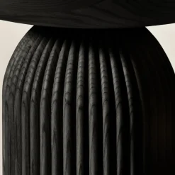 Convesso Black Ash Side Table