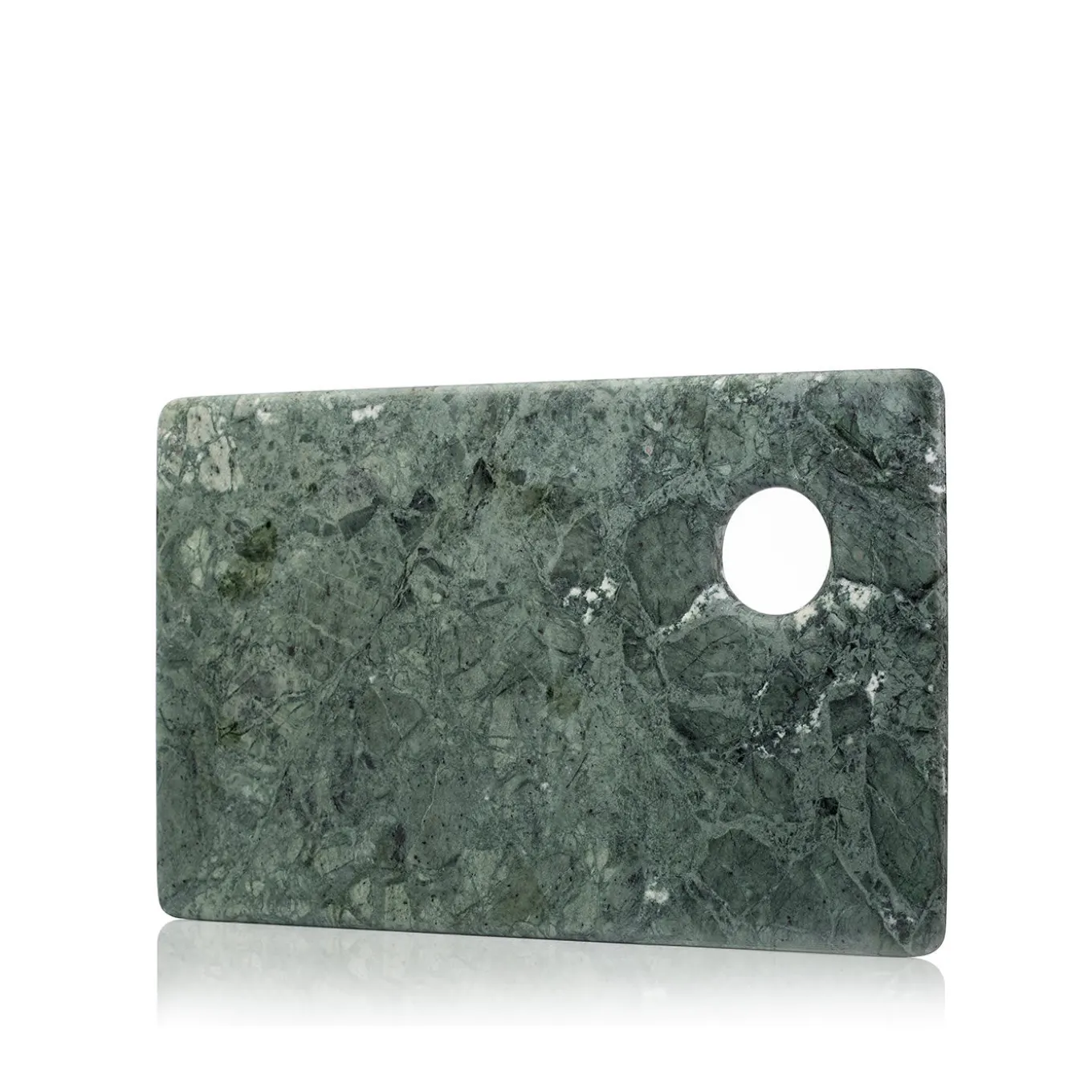 Convivio Mini Trivet in Green Guatemala Marble