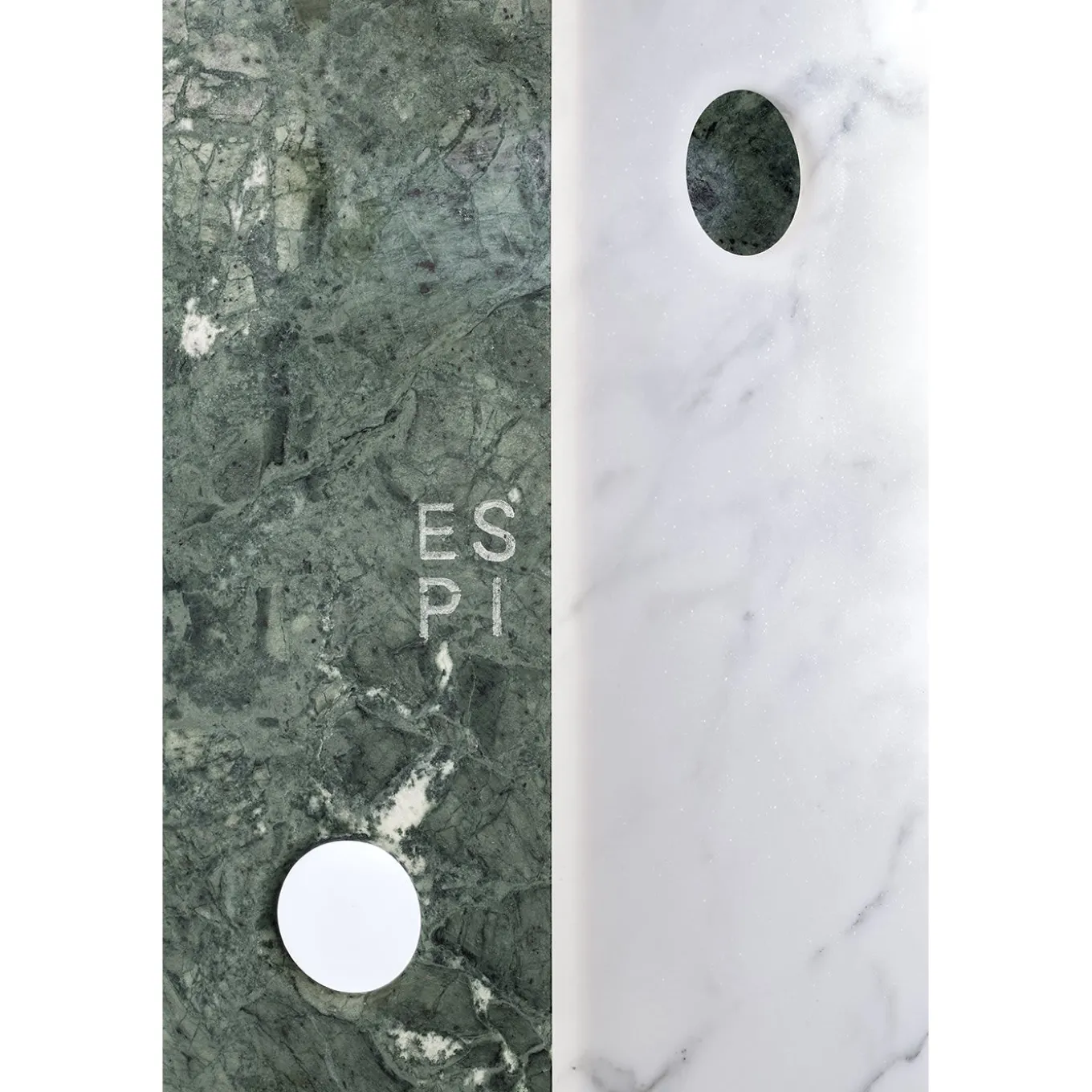 Convivio Mini Trivet in Green Guatemala Marble