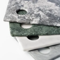 Convivio Mini Trivet in Grey Carnico Marble