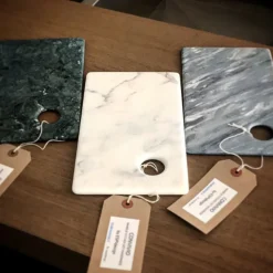 Convivo Mini Trivet in Calacatta Carrara Marble