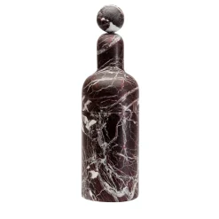 Cooler F Bottle in Rosso Levanto Marble