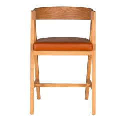 Cooper Ash Wood Bar Stool
