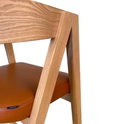 Cooper Ash Wood Bar Stool