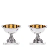 Coppette Royal Silver Salt Cellars
