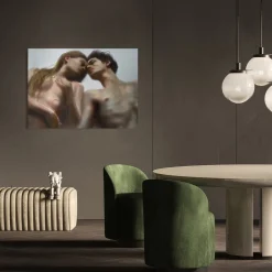 Coppia Digital Painting on Cotton Paper