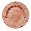 Coral Mottled Dinner Plate