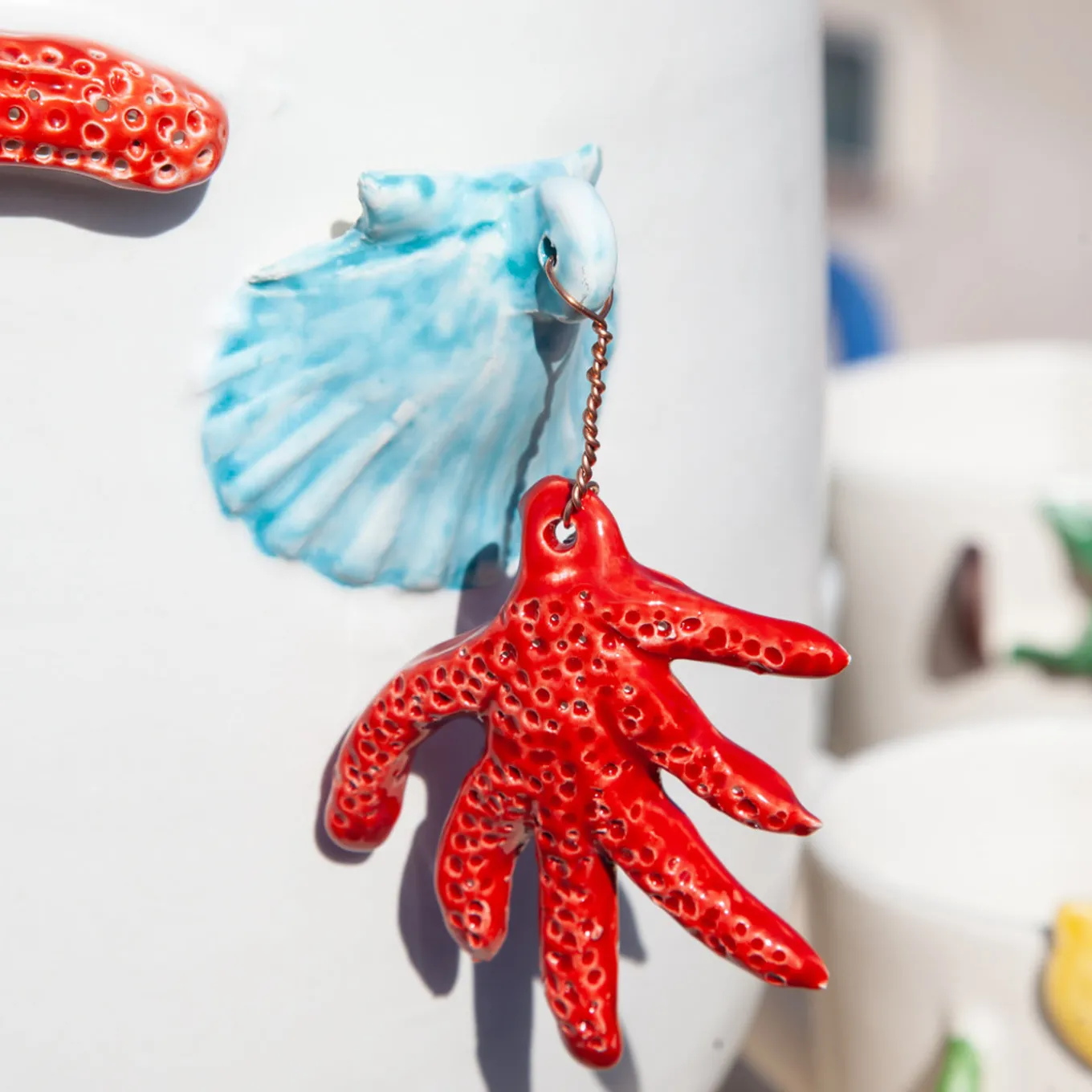 Corallina The Girl Who Defends The Sea Head Vase