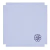 Corallo Blu Set of 6 Embroidered Azure Napkins