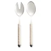 Corallo White Salad Serving Set