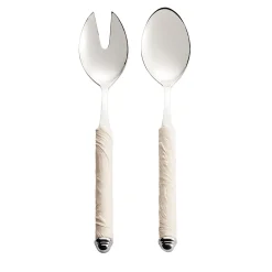 Corallo White Salad Serving Set