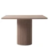 Corkcrete Taupe Aluminum Bistro Table