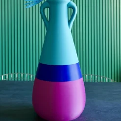 Cornelia XXL Fucsia Blue And Light Blue Amphora