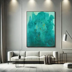 Correnti Silenziose Abstract Painting by Giuseppe Caiafa