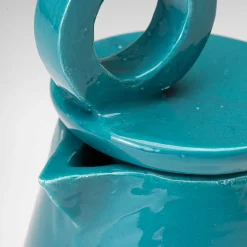 Coseno Hypersonic Blue Ceramic Milk Jug