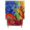 Costantino Bar Cabinet Flower by Carlo Rampazzi