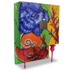 Costantino Bar Cabinet Flower by Carlo Rampazzi