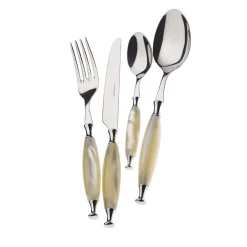 Country 24-Piece Cutlery Set in Mother-of-the-Pearl with Box