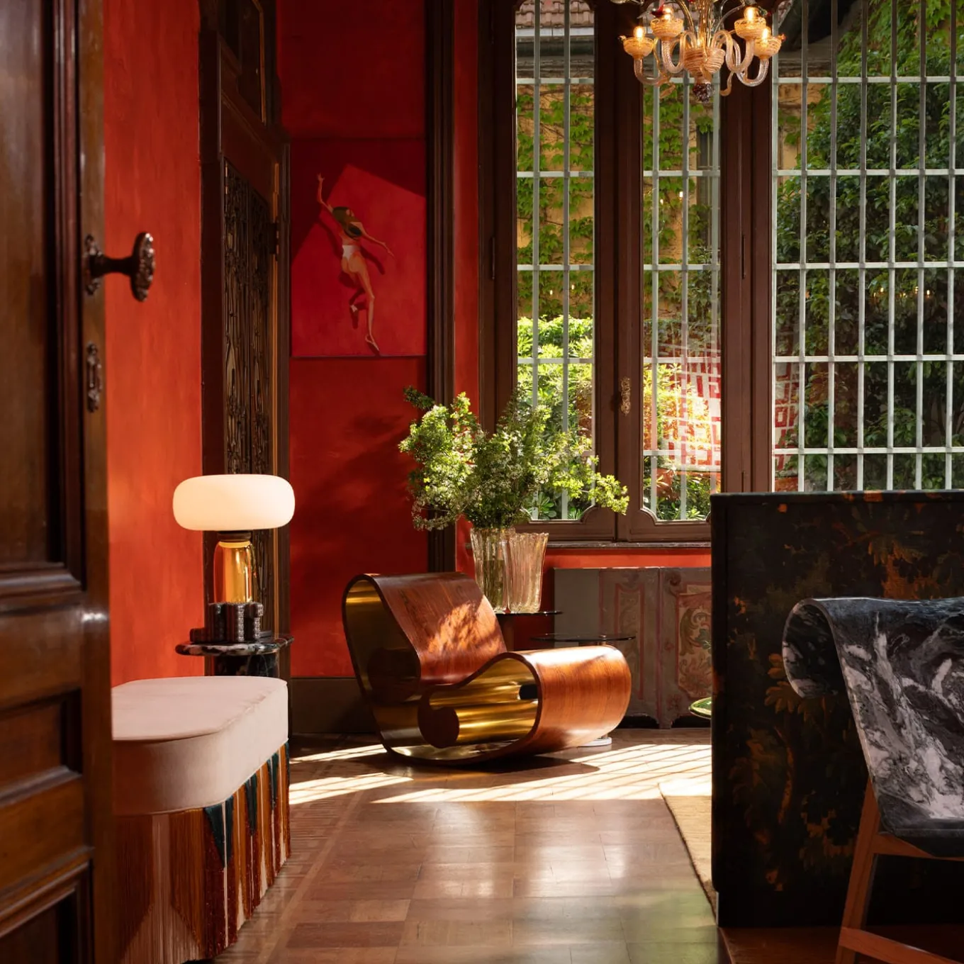 Couture Tribe Polychrome Bench #3