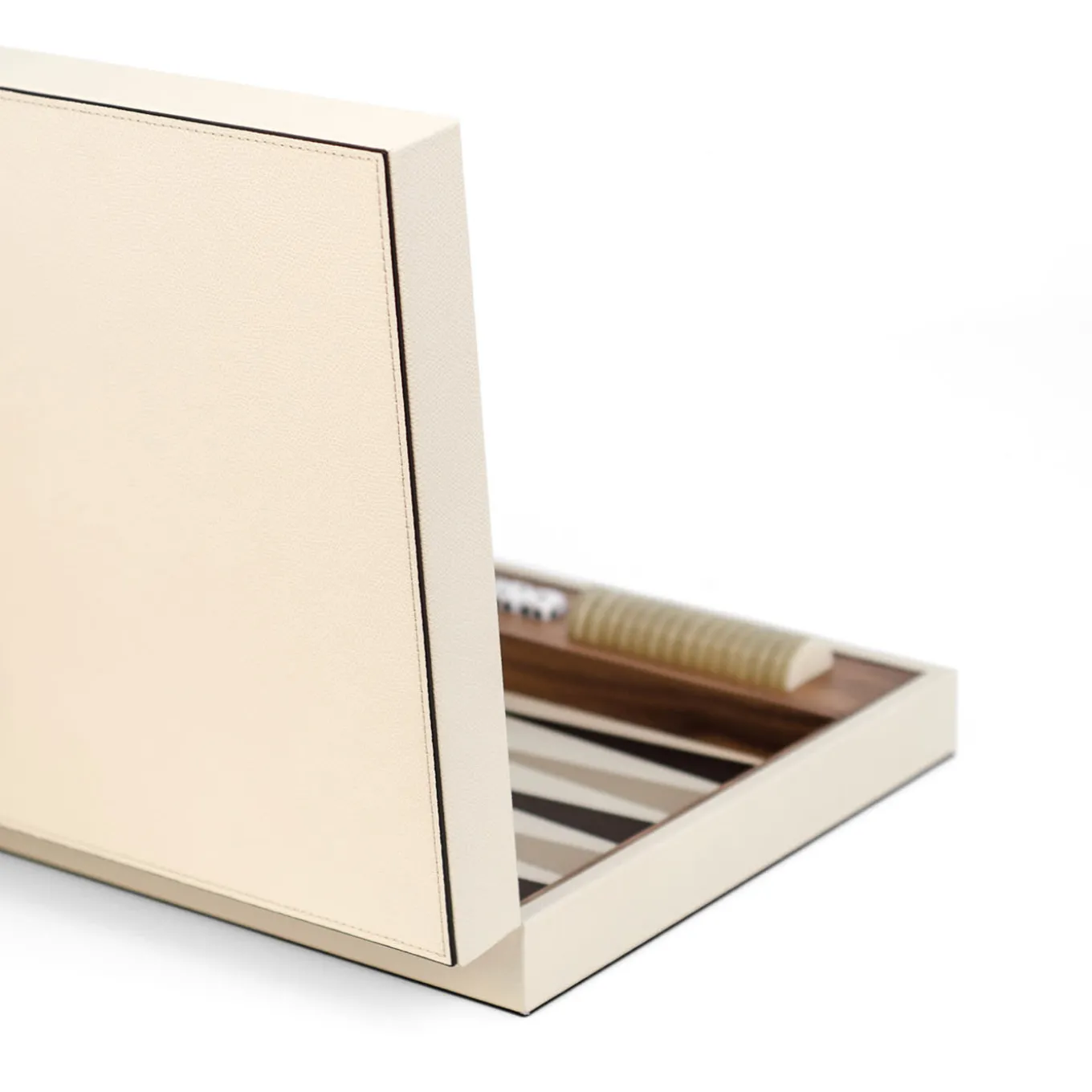 Cream Backgammon Board Game