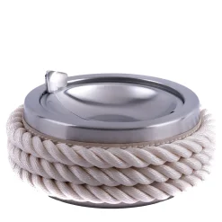 Cream Concave Ashtray