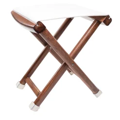Cream Folding Stool