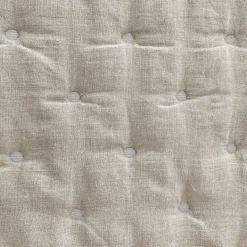 Cream Linen Quilt
