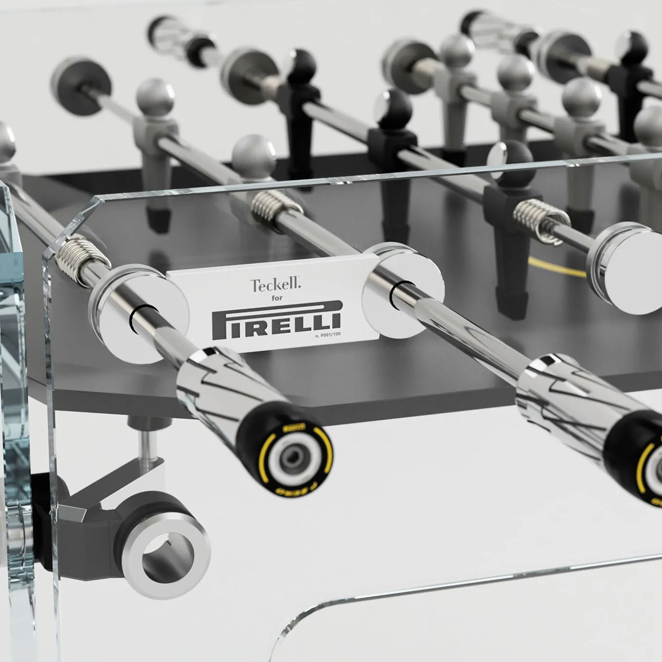Cristallino for Pirelli Limited Edition Foosball Table