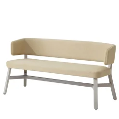 Croissant 573 Pale Yellow Sofa by Emilio Nanni