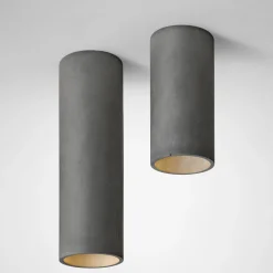 Cromia Large Dark-Gray Ceiling Lamp
