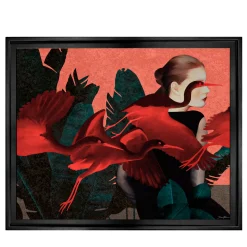 Crossed Glances Digital Painting