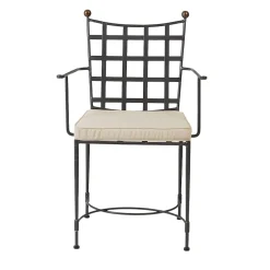 Crossweave Cushioned Chair