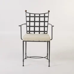 Crossweave Cushioned Chair