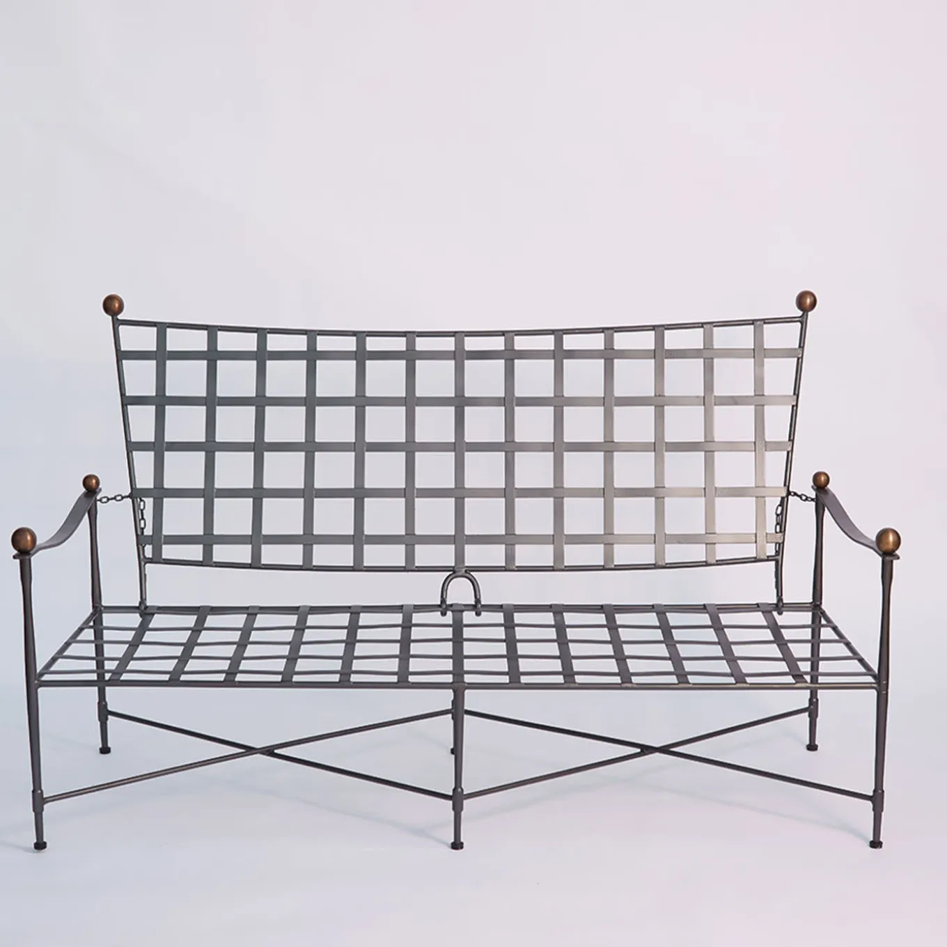 Crossweave Cushioned Reclining Outdoor Sofa