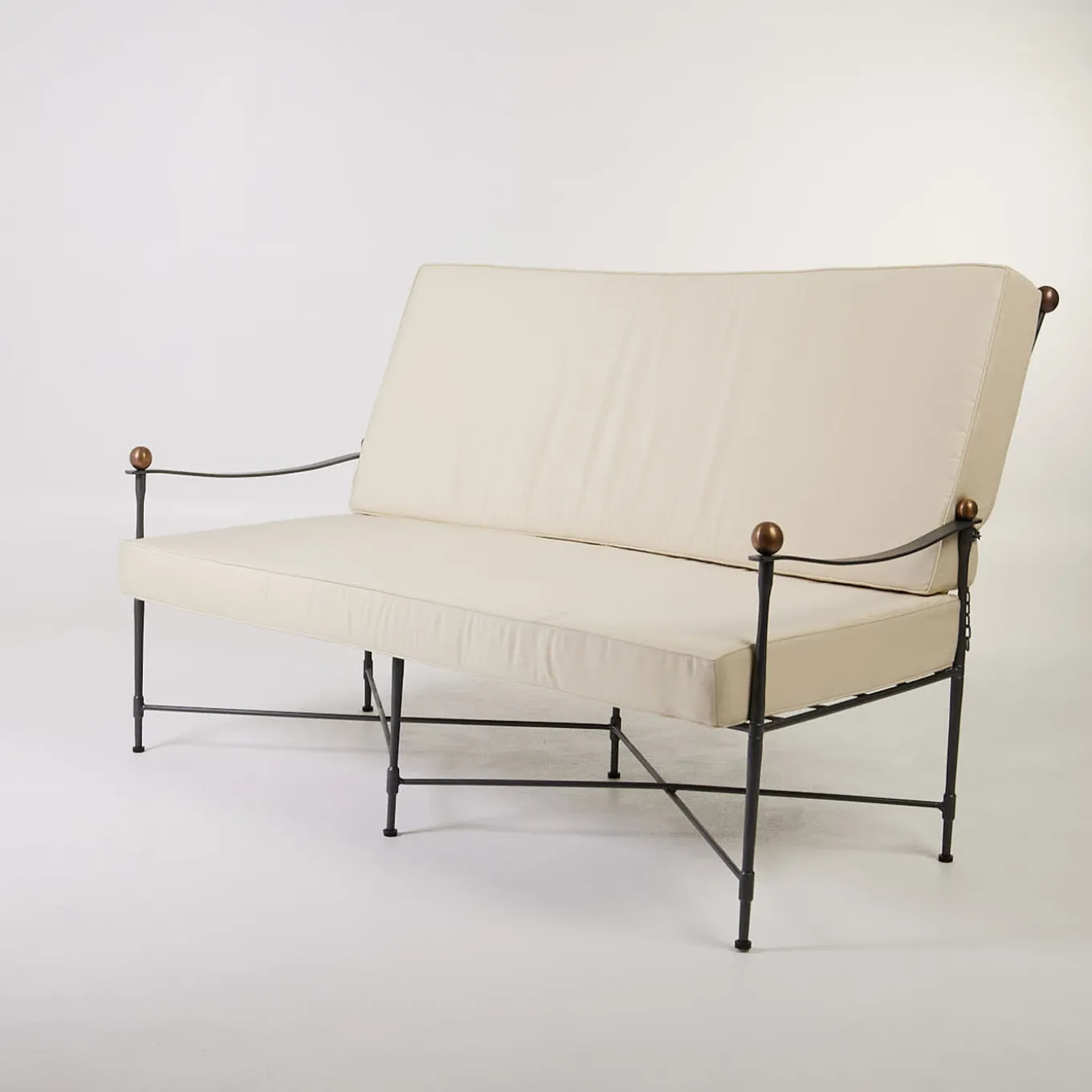 Crossweave Cushioned Reclining Outdoor Sofa