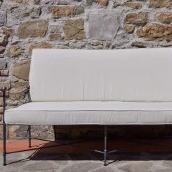 Crossweave Cushioned Reclining Outdoor Sofa