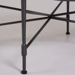 Crossweave Low Cushioned Pouf