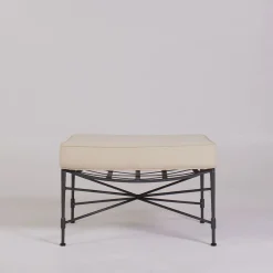 Crossweave Low Cushioned Pouf