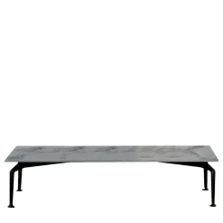 Cruise Alu Rectangular Coffee Table by Ludovica & Roberto Palomba