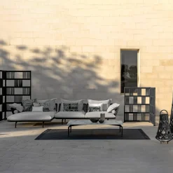 Cruise Alu Rectangular Coffee Table by Ludovica & Roberto Palomba