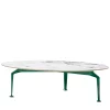 Cruise Alu Round Green Coffee Table by Ludovica & Roberto Palomba