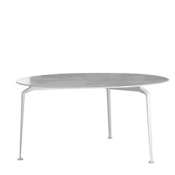 Cruise Alu White Dining Table by Ludovica & Roberto Palomba