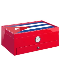Cuba-inspired Red Humidor (Special Club Edition)